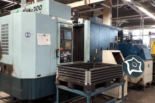 Горизонтально-фрезерний верстат з ЧПУ Matsuura H plus 300