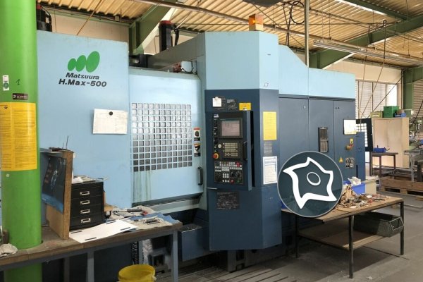 Горизонтально-фрезерний верстат з ЧПУ Matsuura H.Max 500