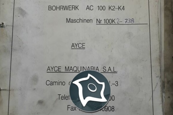 Горизонтально-расточной станок с ЧПУ AYCE AC 100 K 2