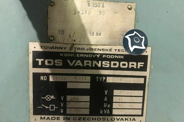 Горизонтально-расточной станок с ЧПУ TOS VARNSDORF W 100 A