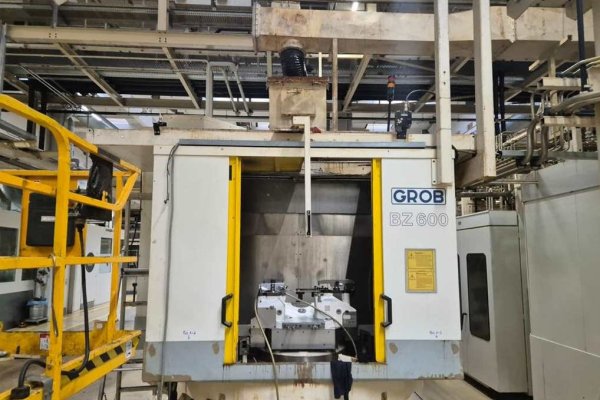 Горизонтальный обрабатывающий центр с ЧПУ GROB BZ 600