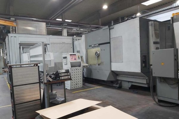 Горизонтальный обрабатывающий центр с ЧПУ  Horizontal DECKEL DMC 80 H duoBLOCK
