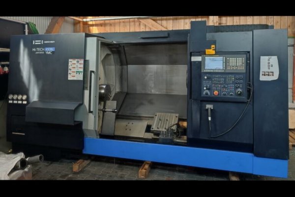 Горизонтальний токарно-фрезерний центр з ЧПУ HWACHEON HI-TECH 450 BL YMC