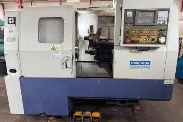 Горизонтальный токарный станок с ЧПУ Hwacheon Hi ECO 21HS