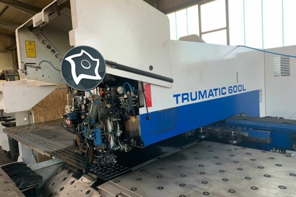 Комбінований пробивний прес із лазером TRUMPF Trumatic 600 L