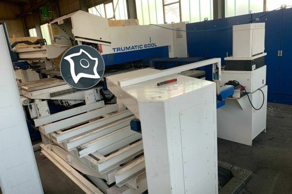 Комбінований пробивний прес із лазером TRUMPF Trumatic 600 L