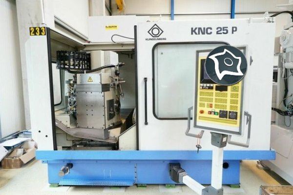 Конический зубофрезерный станок с криволинейными зубьями KLINGELNBERG KNC 25 P