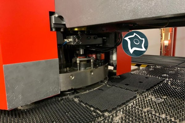 Координатно-пробивной пресс с ЧПУ AMADA PROMECAM AE 255 NT