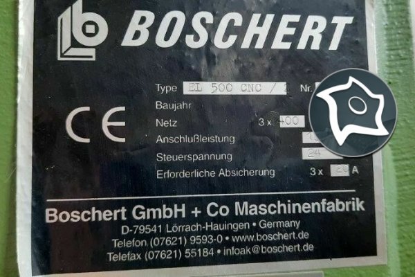 Координатно-пробивной пресс с ЧПУ BOSCHERT ECCO-Line EL 500 CNC Z