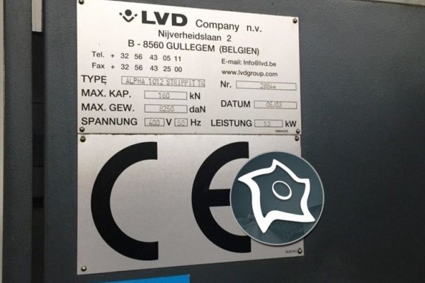 Координатно-пробивной пресс с ЧПУ LVD Alpha 1012 Strippit