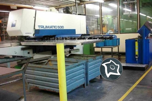 Координатно-пробивной пресс с ЧПУ TRUMPF TC 500 R