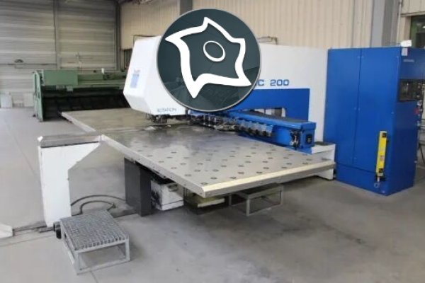 Координатно-пробивной пресс с ЧПУ Trumpf Trumatic TC 200