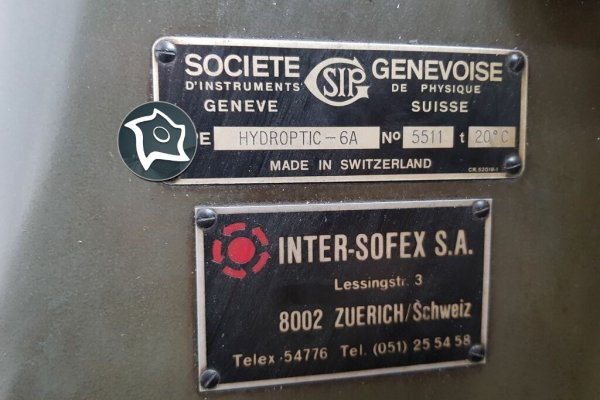 Координатно-свердлильний верстат SIP Hydroptic 6A