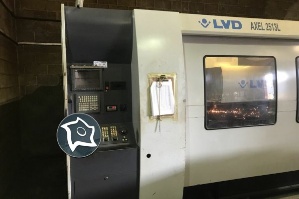 Лазерне різання з ЧПУ LVD Axel 2513L 3 Kw
