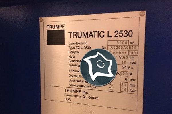 Лазерне різання з ЧПУ TRUMPF TC L 2530 3KW