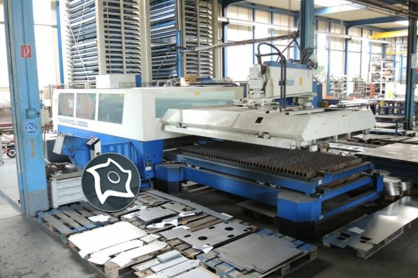 Лазерне різання з ЧПУ TRUMPF Trumatic TC L 3050 - 6KW