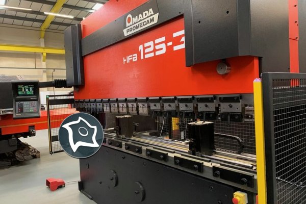 Листогибочный гидравлический пресс с ЧПУ AMADA PROMECAM HFB 125-3