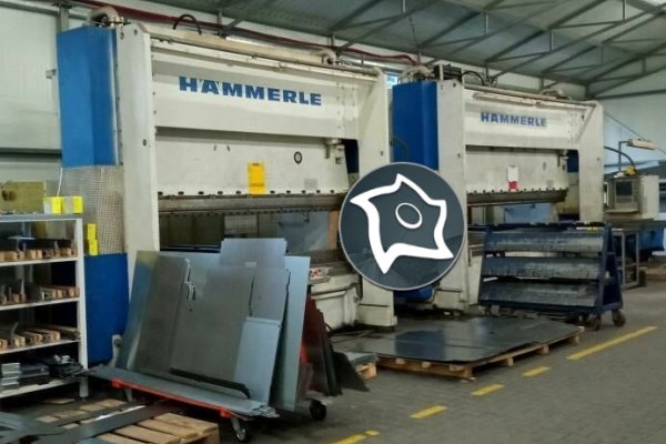 Листогибочный гидравлический пресс с ЧПУ HAMMERLE BM 200-3100