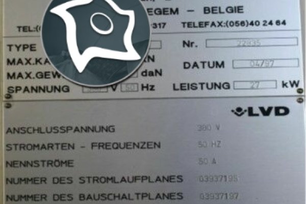 Листогибочный гидравлический пресс с ЧПУ LVD PPEB 220/50