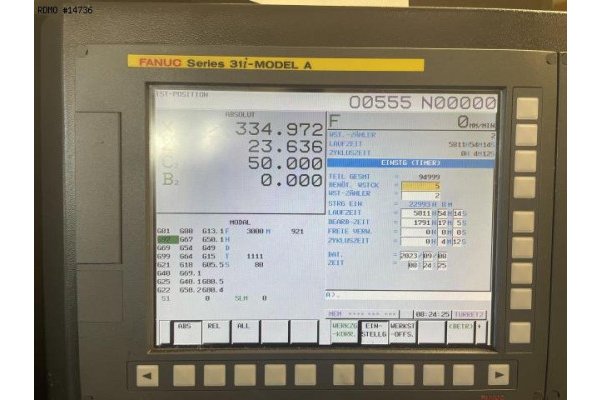 Многоосевой токарно-фрезерный центр HWACHEON T2-2T YSMC (8 осей)