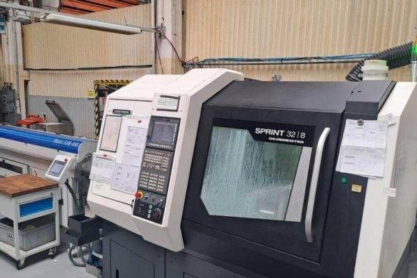 Багатоосьовий токарний верстат з ЧПУ DMG MORI SPRINT 32-8