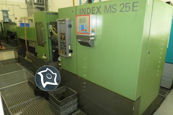 Багатошпиндельний токарний верстат з ЧПУ INDEX MS 25 E