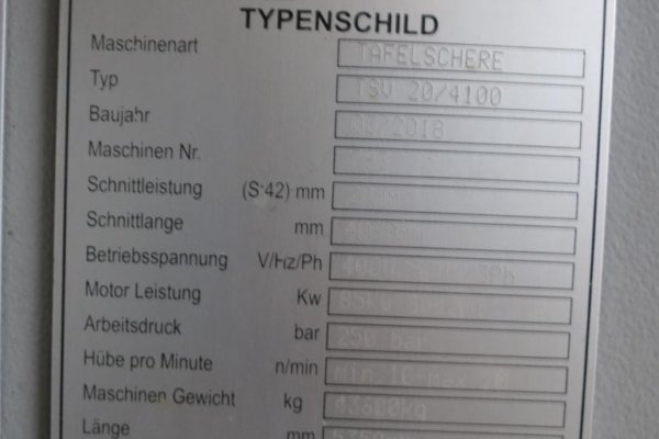 Настольные ножницы - гидравлические WEINBRENNER TSV204100