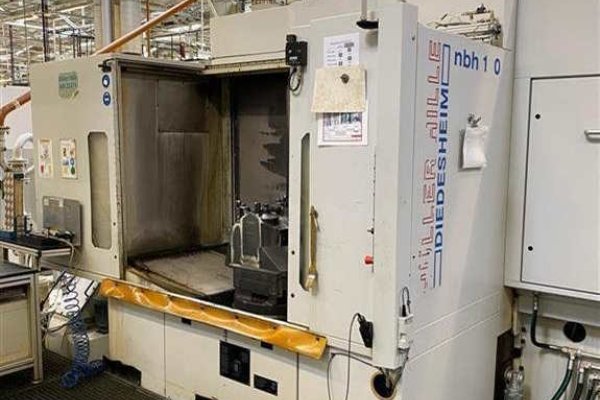 Обробний центр - горизонтальний HÜLLER-HILLE NBH 170 SPEED