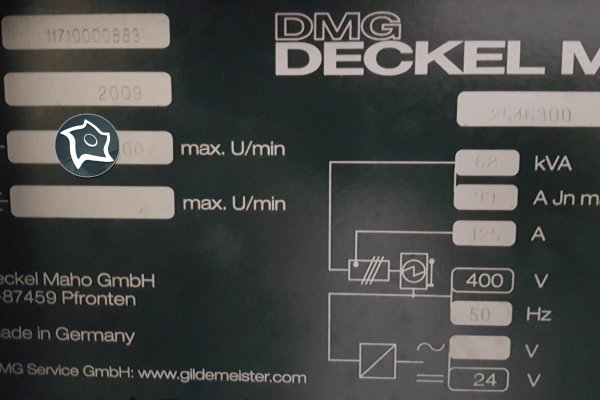 Обрабатывающий центр горизонтальный с ЧПУ DMG MORI DMC 65 H
