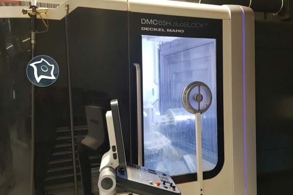 Обрабатывающий центр горизонтальный с ЧПУ DMG MORI DMC 65 H