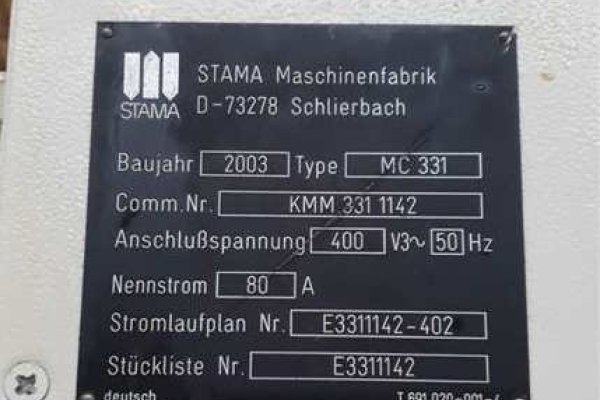 Обробний центр STAMA MC331/Single