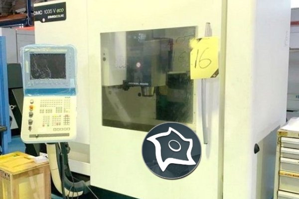 Обробний центр вертикальний з ЧПУ DMG DMC 1035 V ecoline