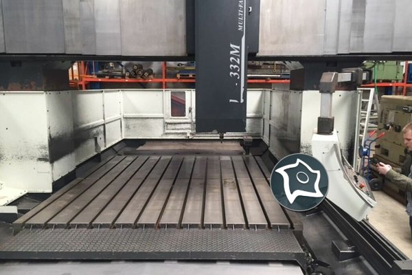 Портально-фрезерный станок с ЧПУ Kao Ming KMC 332 M