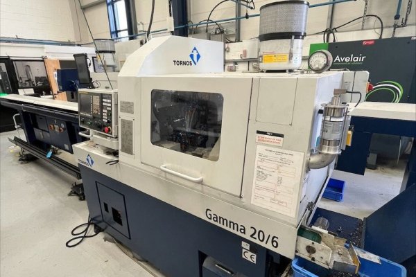 Продольно-токарный автомат (Swiss-type, многоканальный)  TORNOS  Gamma 20/6
