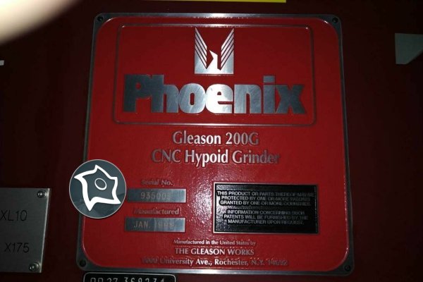 Верстат для шліфування конічних зубчастих коліс GLEASON PHOENIX 200 G
