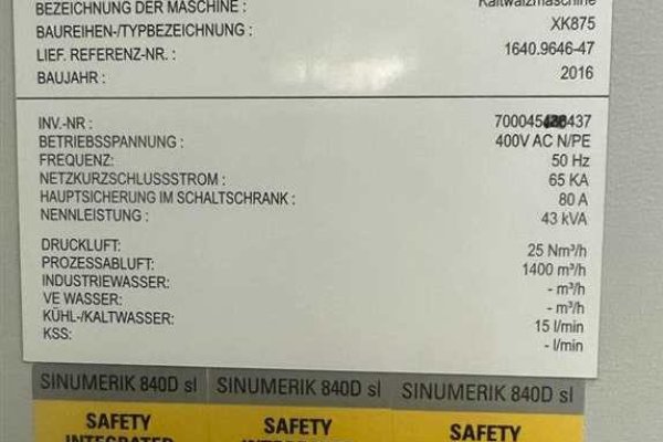 Станок холодной прокатки EXCELLO XK 875