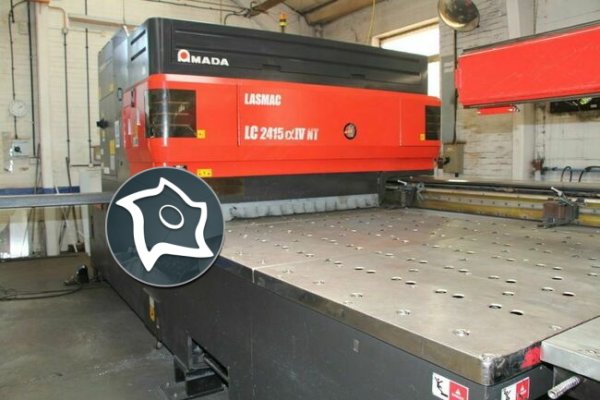 Верстат лазерного різання Amada LC 2415 Alpha IV NT - 4 кВт