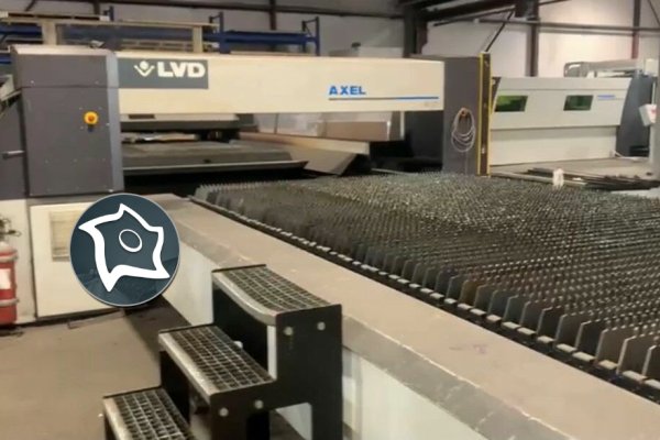 Станок лазерной резки LVD AXEL 4020 - 6kW