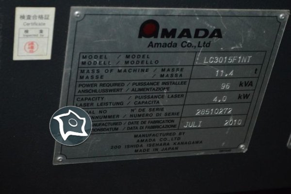Станок лазерной резки с ЧПУ Amada LC-3015 + ASLUL 300 F1 NT