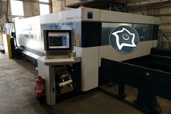 Верстат лазерного різання з ЧПУ TRUMPF TruLaser 8000