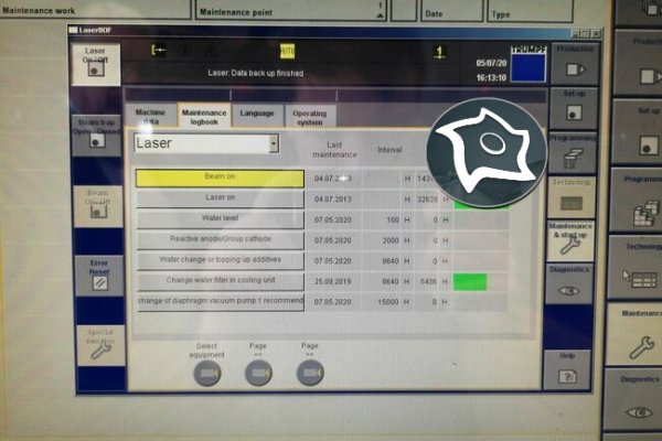 Станок лазерной резки с ЧПУ TRUMPF TruLaser 8000