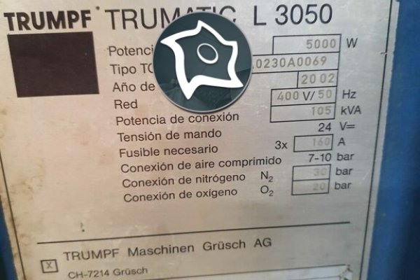 Станок лазерной резки TRUMPF L 3050