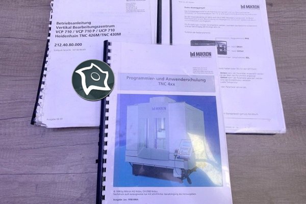 Станок вертикальный фрезерный с ЧПУ MIKRON VCP 710