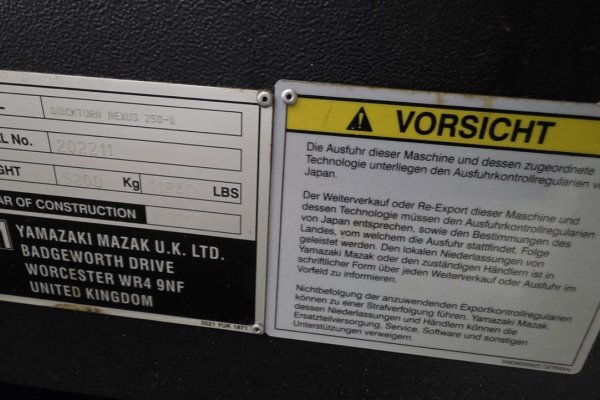 Токарный центр с ЧПУ Mazak Quick Turn Nexus 250 II