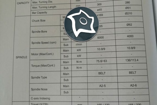 Токарный станок с ЧПУ Hyundai E160LMA