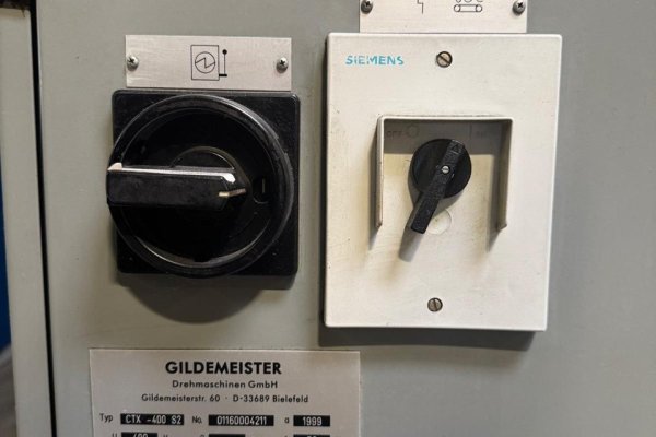 Токарно-фрезерный центр с ЧПУ (с приводными инструментами) Gildemeister  CTX 400