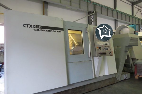 Токарно-фрезерний станок з ЧПУ Gildemeister CTX 410