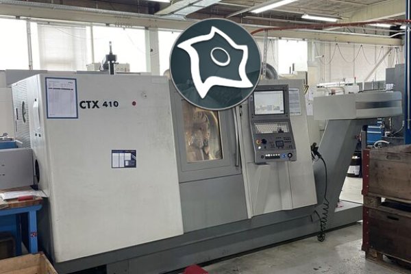 Токарно-фрезерний станок з ЧПУ Gildemeister CTX 410