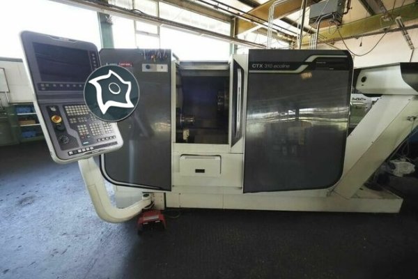 Токарно-фрезерный центр обрабатывающий с ЧПУ DMG Mori Seiki CTX 310 Ecoline
