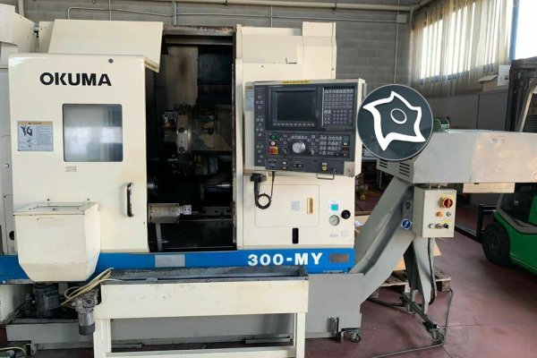 Токарно-фрезерный центр с ЧПУ OKUMA LB 300 MY